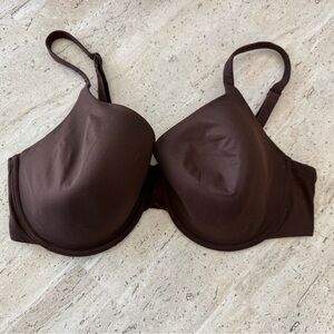 SKIMS Fits Everybody Underwire T-Shirt Bra Color-Cocoa 36DD